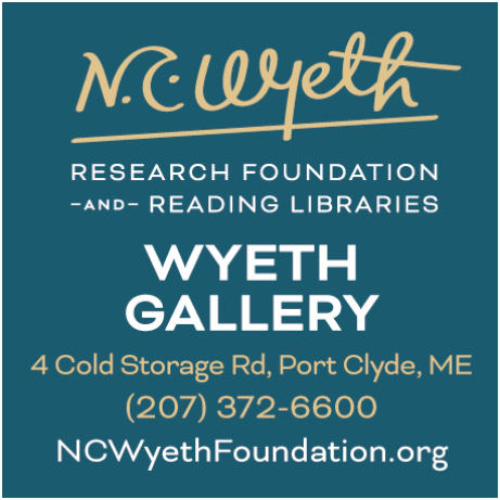 N.C.Wyeth - Wyeth Gallery Print Ad
