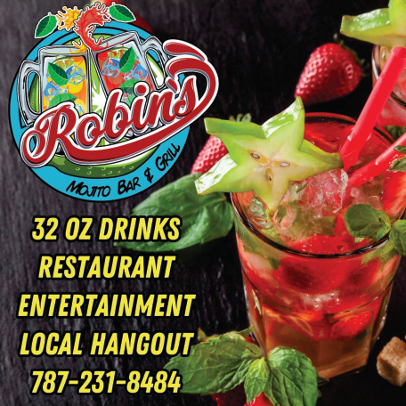 Robin's Mojito Bar & Grill Print Ad