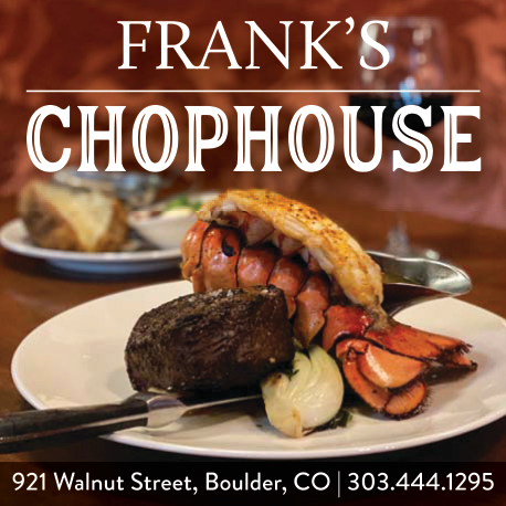 Frank's Chophouse Print Ad