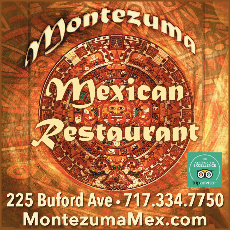 Montezuma Mexican Restaurant Print Ad
