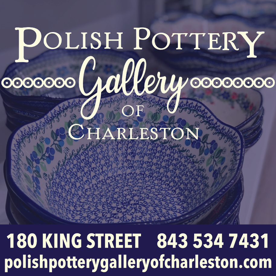 Polish Pottery Gallery of Charleston Print Ad