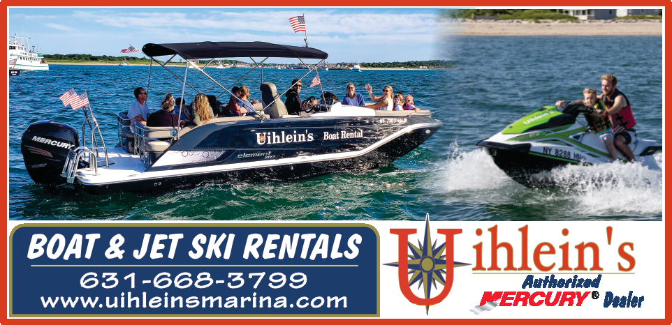 Uihlein's Marina, Jet Skis & Boat Rentals Print Ad