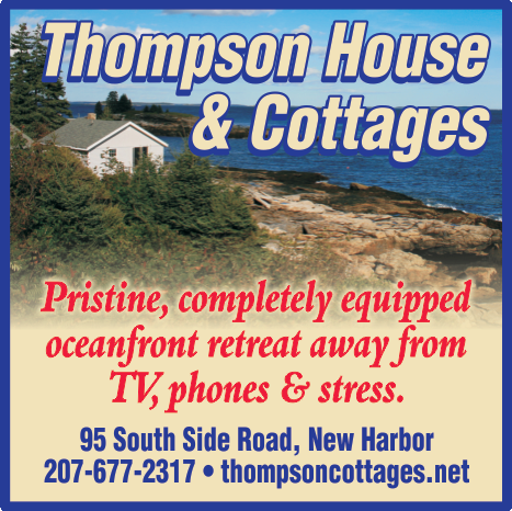 Thompson House & Cottages Print Ad