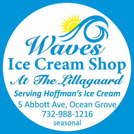 Waves Ice Cream at the Lillagaard Print Ad