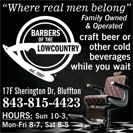 Barbers of the Lowcountry Print Ad