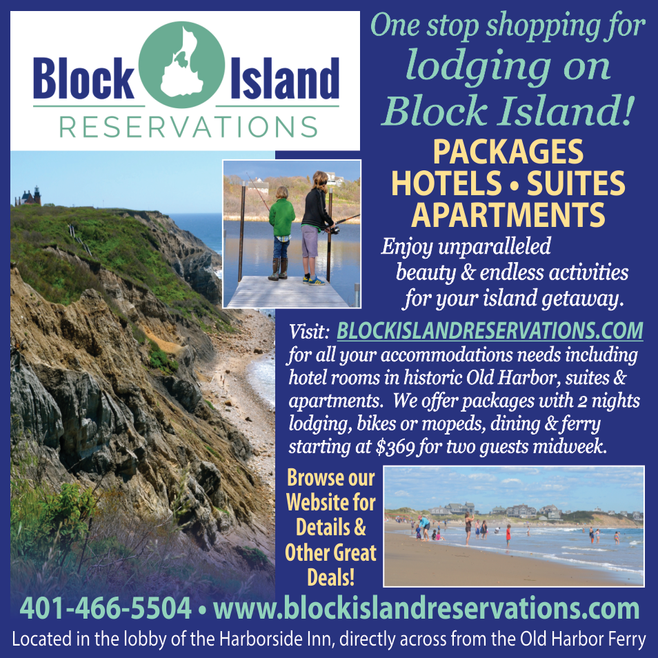 Block Island Reservations Print Ad