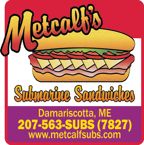 Metcalf's Submarine Sandwiches Print Ad
