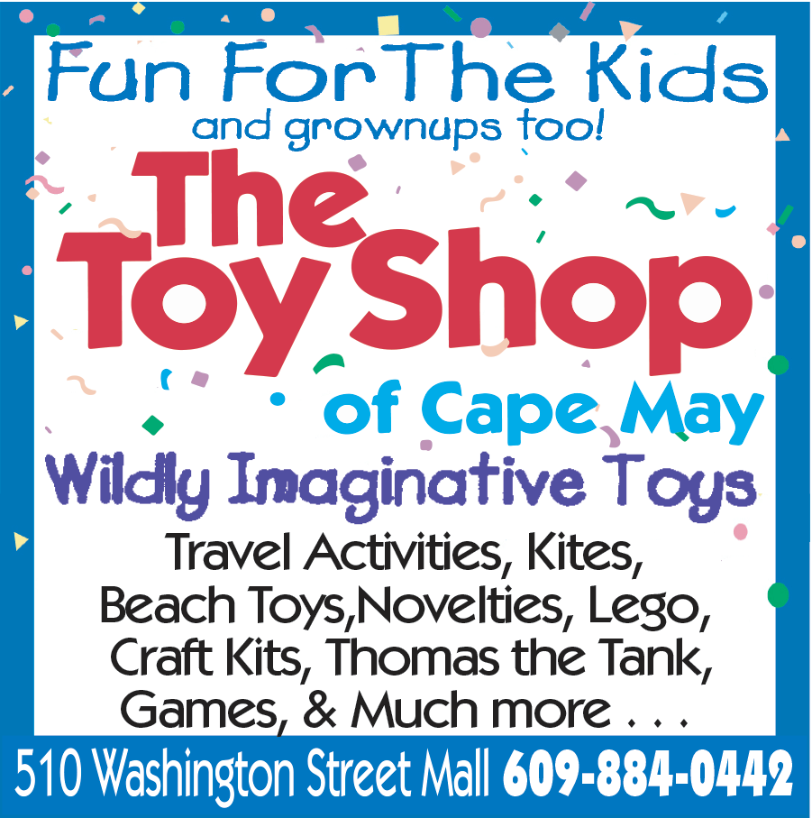 The Toy Shop of Cape May Print Ad