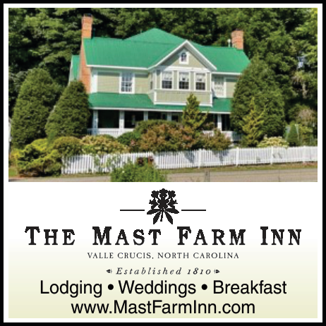 Mast Farm Inn, LLC Print Ad