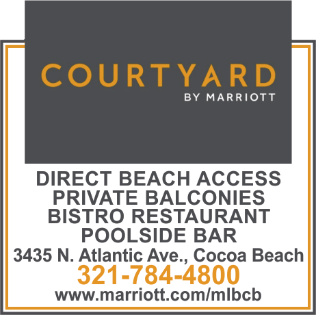 Courtyard Marriott Cocoa Beach Print Ad