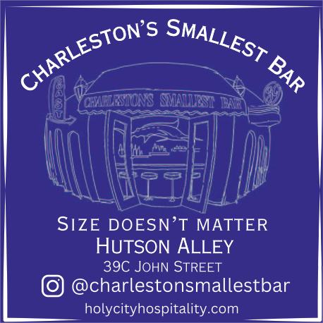 Charleston's Smallest Bar Print Ad