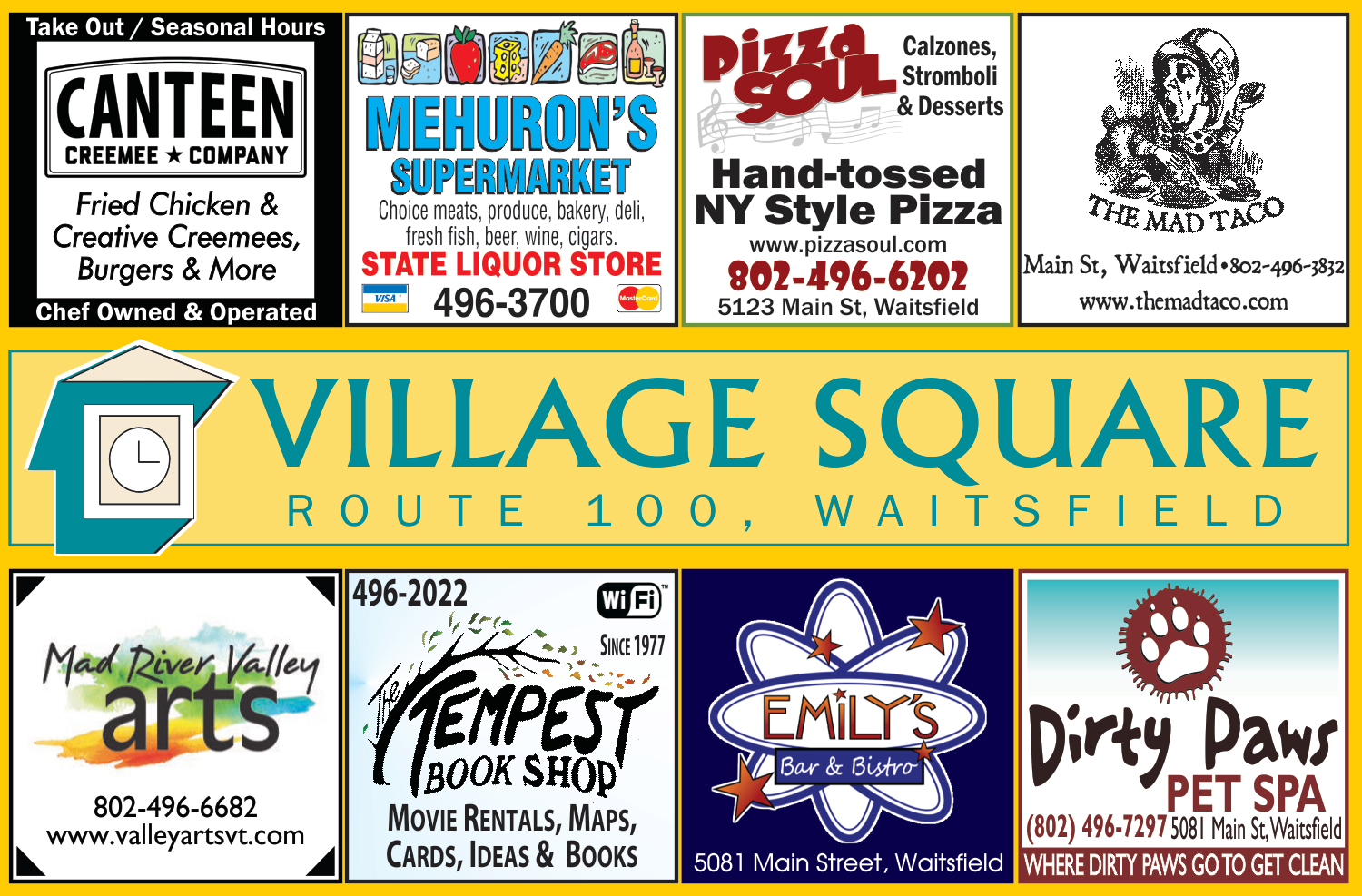 Village Square Coop Print Ad