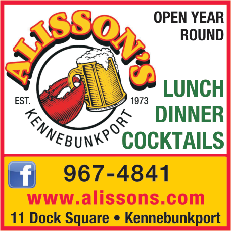 Alisson's Restaurant Print Ad