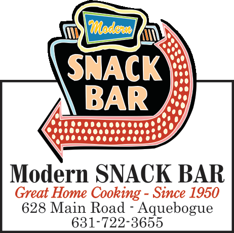 Modern Snack Bar Print Ad