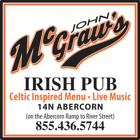 John McGraw's Irish Pub Print Ad