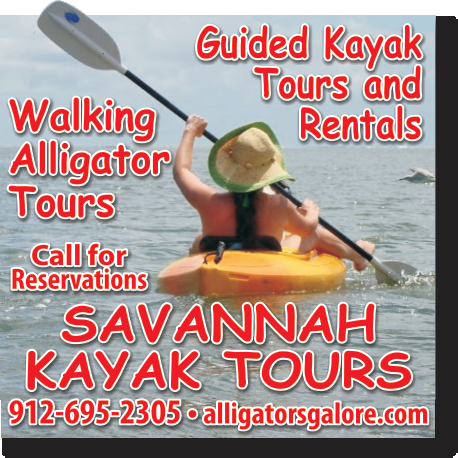 Savannah Kayak Tours Print Ad