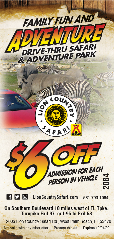 Lion Country Safari Print Ad