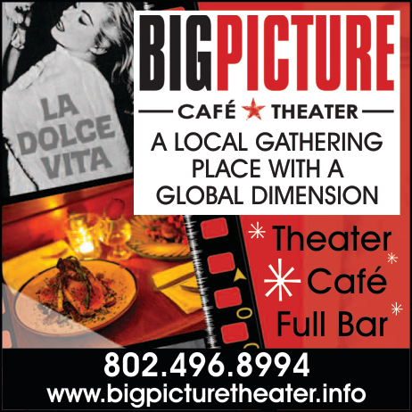 Big Picture Cafe & Theater Print Ad
