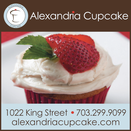 Alexandria Cupcake Print Ad