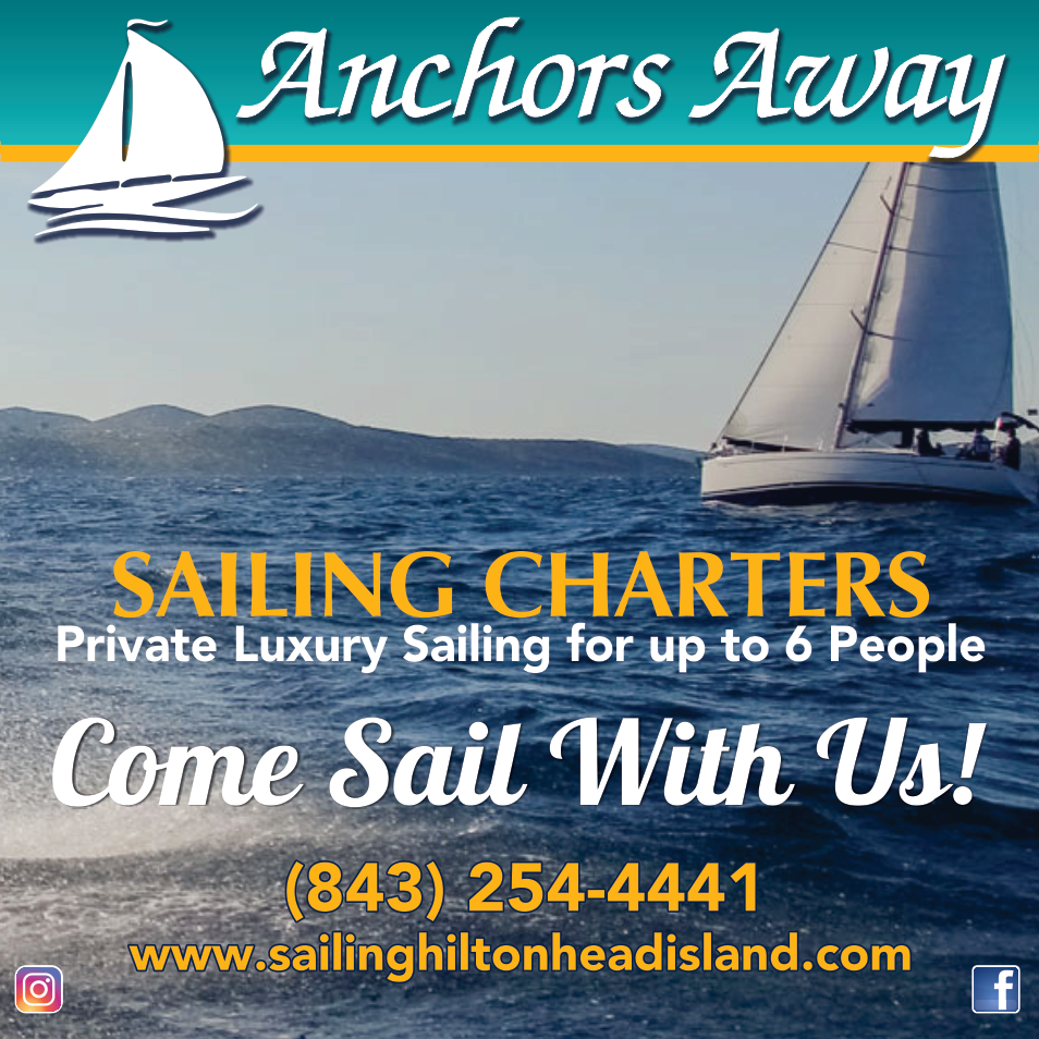 Anchors Away Sailing Charters Print Ad