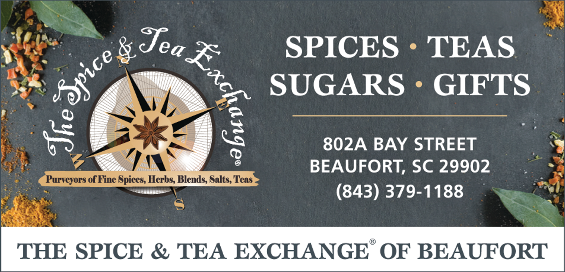 The Spice & Tea Exchange of Beaufort Print Ad