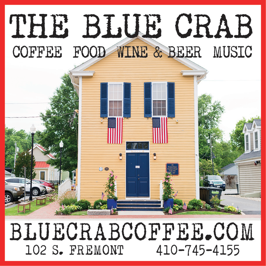 Blue Crab Coffee Print Ad