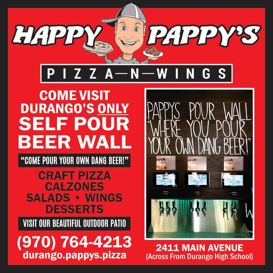 Happy Pappys Pizza n Wings Print Ad