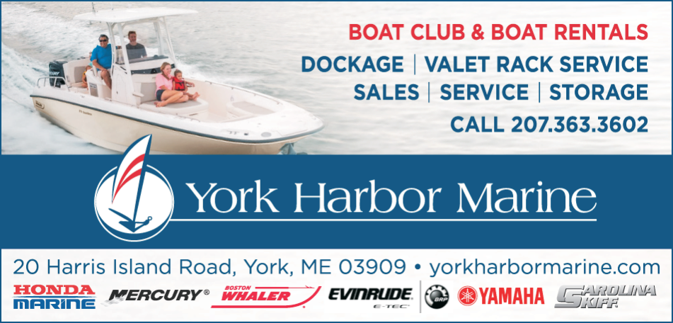 York Harbor Marine Print Ad