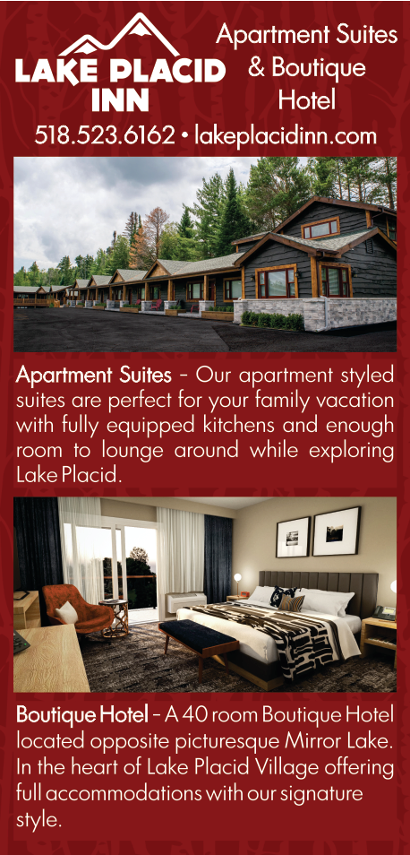 Lake Placid Inn Print Ad