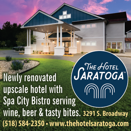 Hotel Saratoga Print Ad