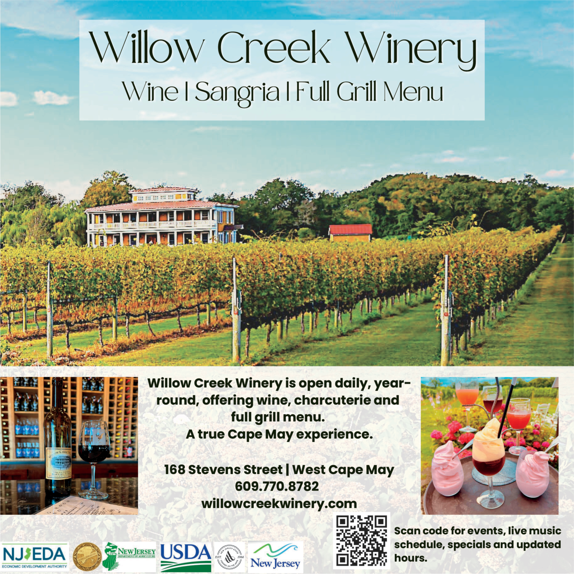 Willow Creek Winery Print Ad