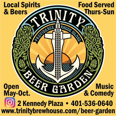 Trinity Beer Garden Print Ad