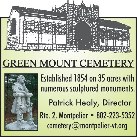 Green Mount Cemetery Print Ad