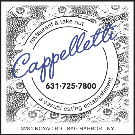 Cappelletti Restaurant Print Ad