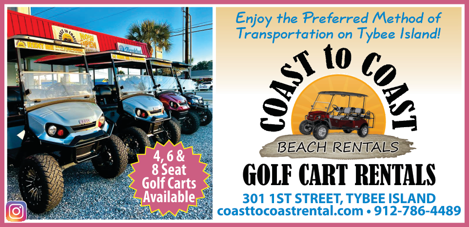 Coast to Coast Golf Carts Print Ad