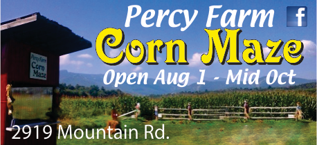 Percy Farm Corn Maze Print Ad