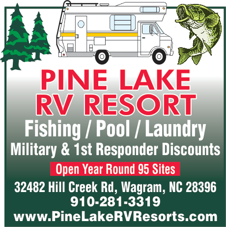 Pine Lake RV Resort Print Ad