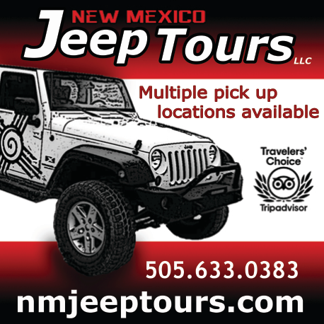 New Mexico Jeep Tours Print Ad