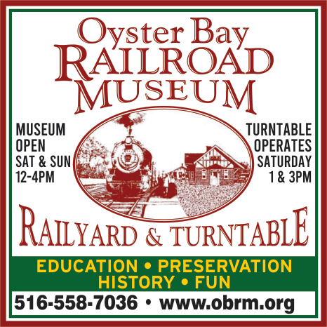 Oyster Bay Railroad Museum Print Ad
