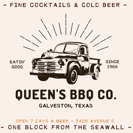Queen's Bar-B-Que Print Ad