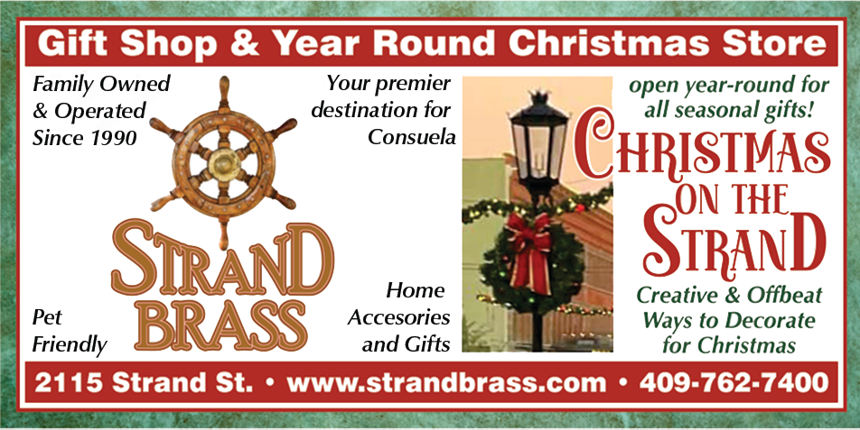 Strand Brass and Christmas on the Strand Print Ad