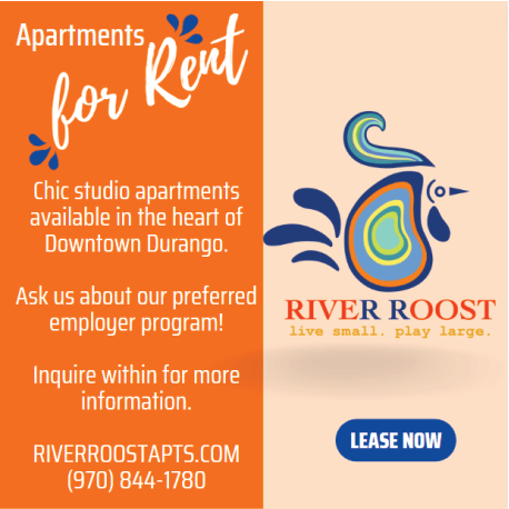 River Roost Apartments  Print Ad