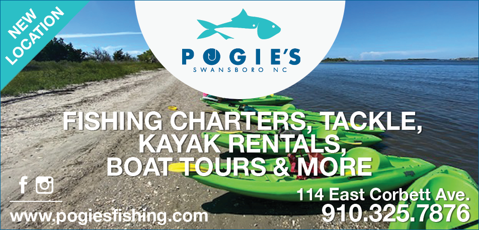 Pogies Fishing Center Print Ad