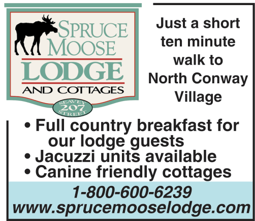 Spruce Moose Lodge & Cottages Print Ad