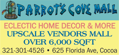 Parrot's Cove Mall Print Ad