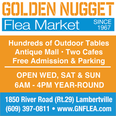 Golden Nugget Antique Market Print Ad
