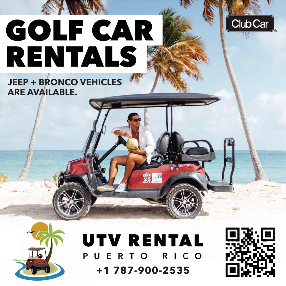 Vieques UTV Rental Print Ad