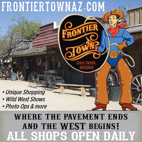 Frontier Town Print Ad