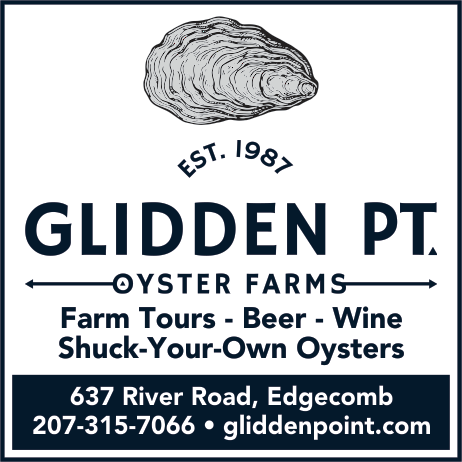 Glidden Point Oyster Farms Print Ad