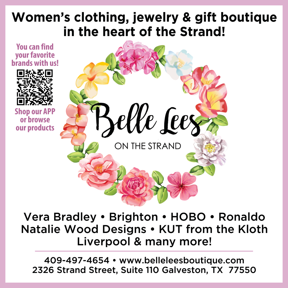 Belle Lees on the Strand Print Ad